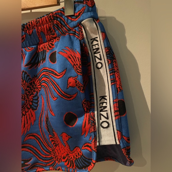 KENZO Jacquard shorts in Cobalt. Size M - Picture 9 of 10